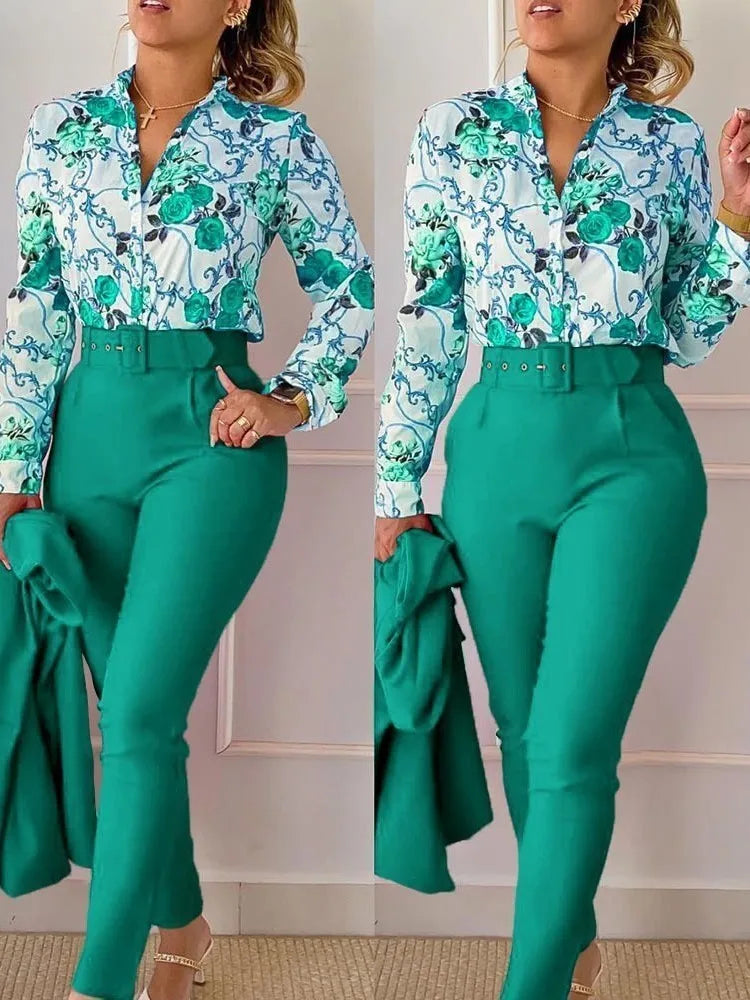 Elegant Two Piece Suit