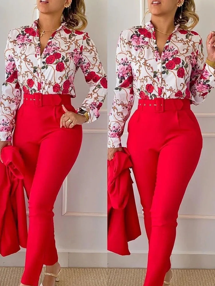 Elegant Two Piece Suit