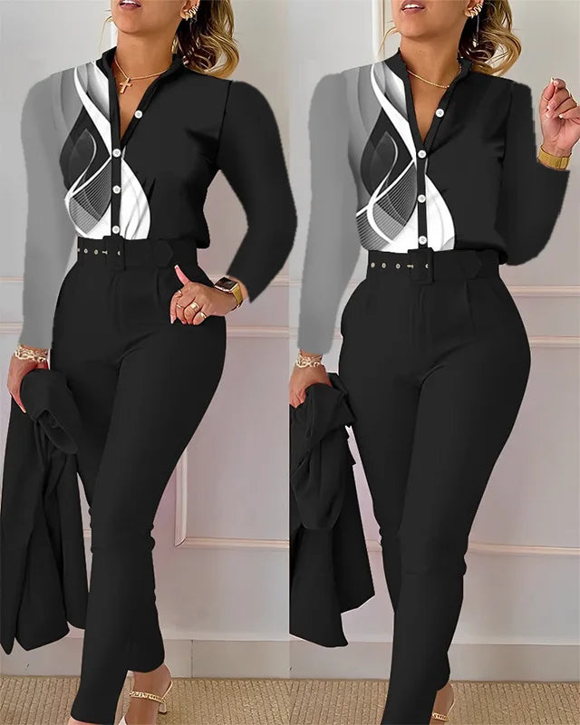 Elegant Two Piece Suit