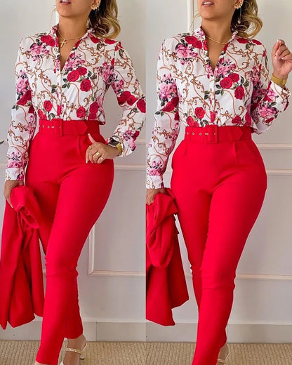 Elegant Two Piece Suit