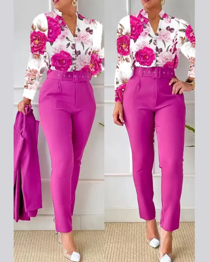 Elegant Two Piece Suit