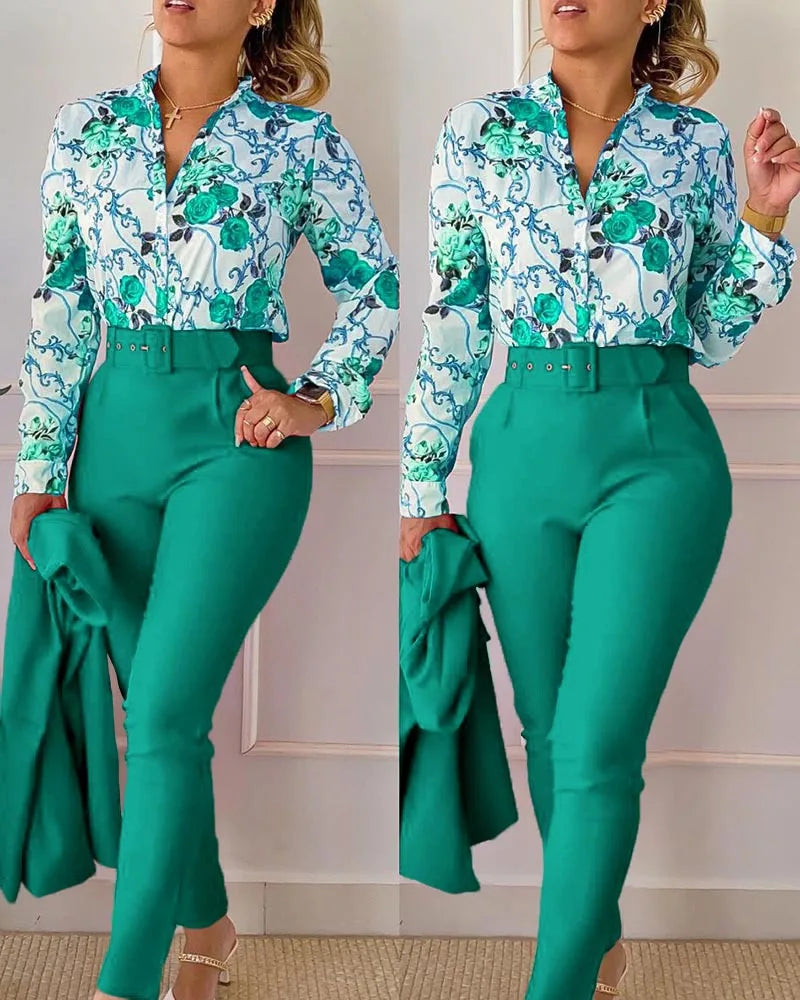 Elegant Two Piece Suit